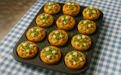 Feta-Gemüse-Muffins